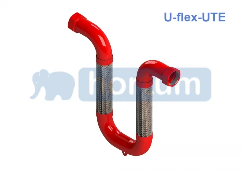 U-FLEX серии UTE (внутренняя резьба); DN 15-40