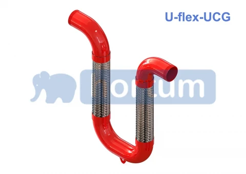 U-FLEX серии UCG (наружная резьба); DN 20-100
