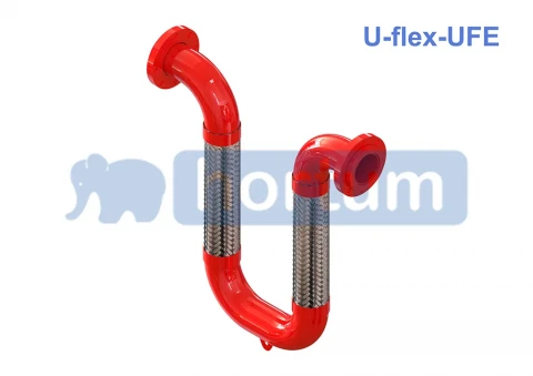 U-FLEX серии UFE (свободные фланцы PN16); DN 15-100